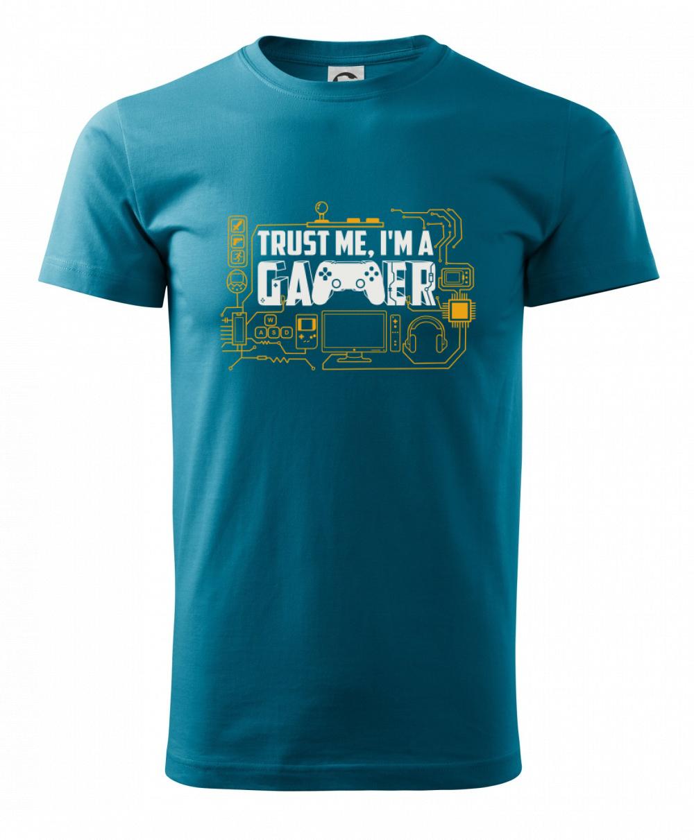 Tričká pre ajťákov - Trust me Im a gamer - Klasické pánske tričko vyššej gramáže