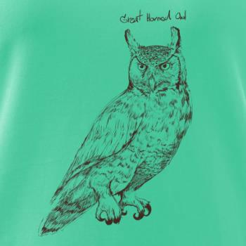 Výr bielobradý great horned owl Výr bielobradý great horned owl