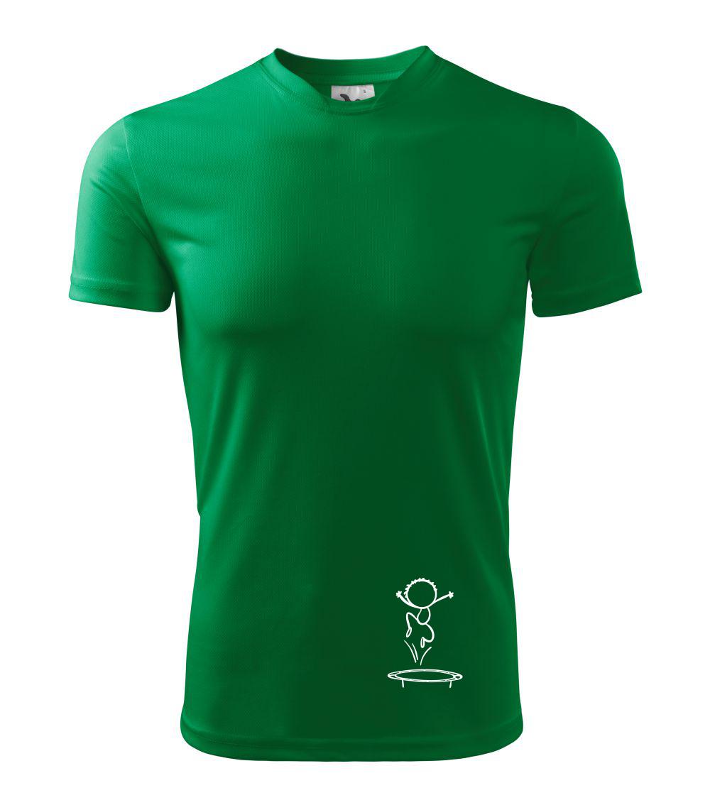 Tričká na jump - Trampolínky postavička - Detské tričko športové