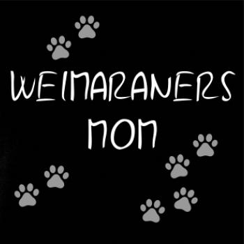 Weimaraners mom (Weimarský stavač)  (Reflexné labky)