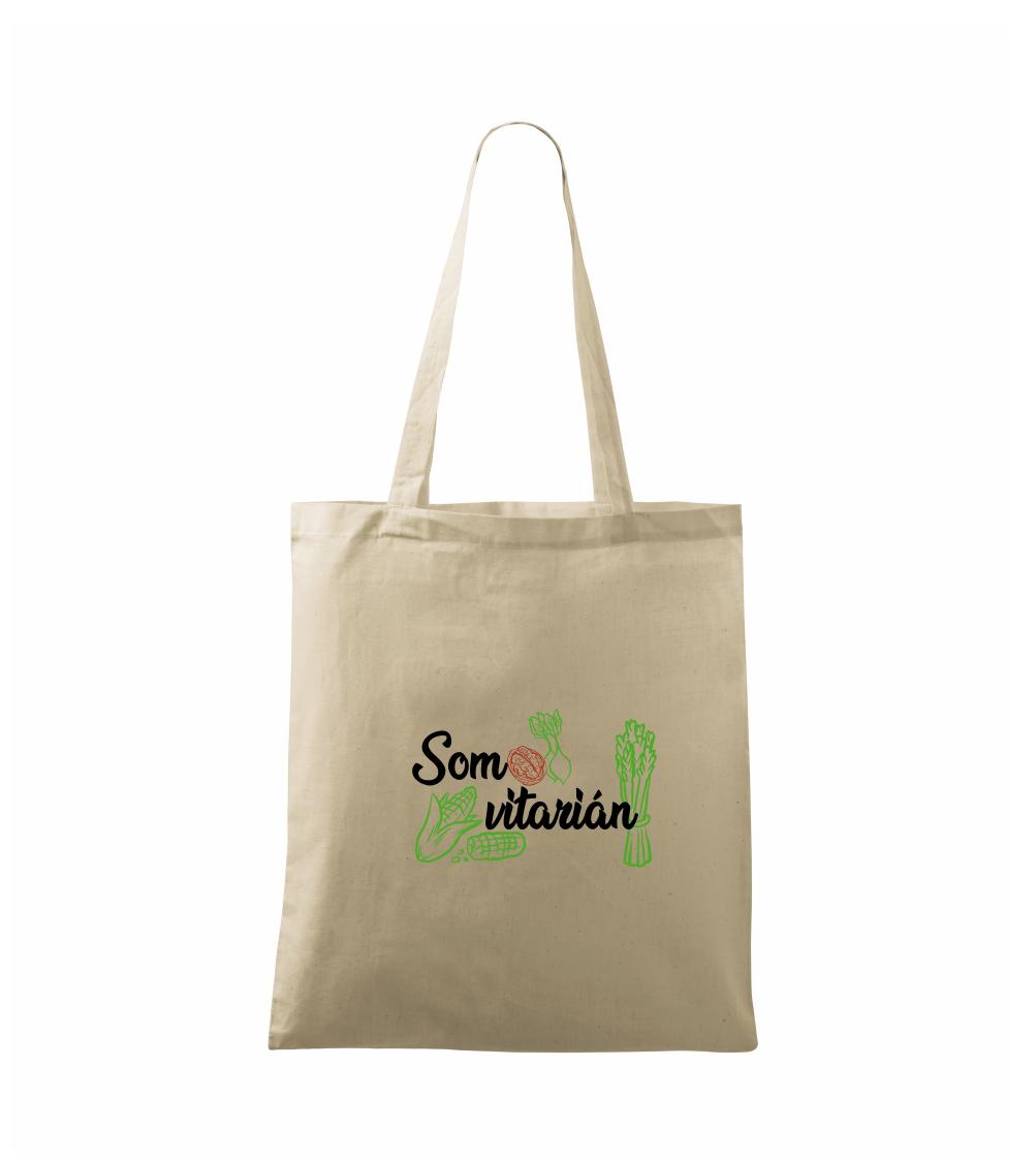 Som vitarián - nápis