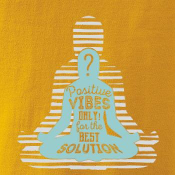 Joga - think positive sivá