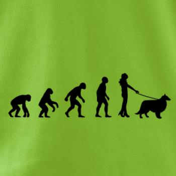 Evolúcia pes Šeltia (muž-žena)