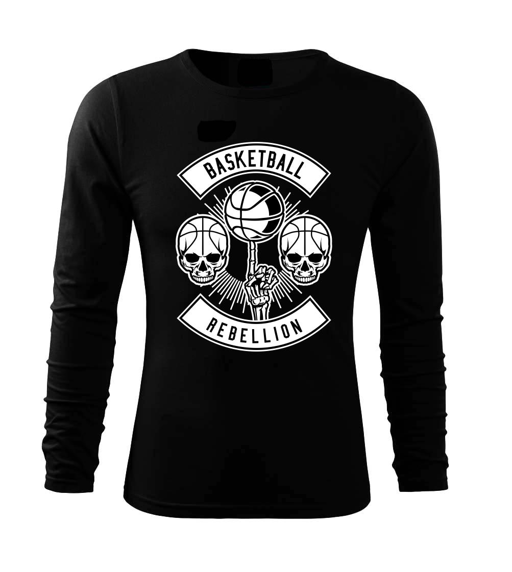 Basketbalová tričká - Basketball rebellion - Tričko s dlhým rukávom FIT-T long sleeve