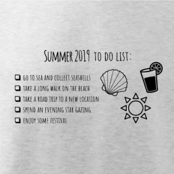 Summer 2019 to do list