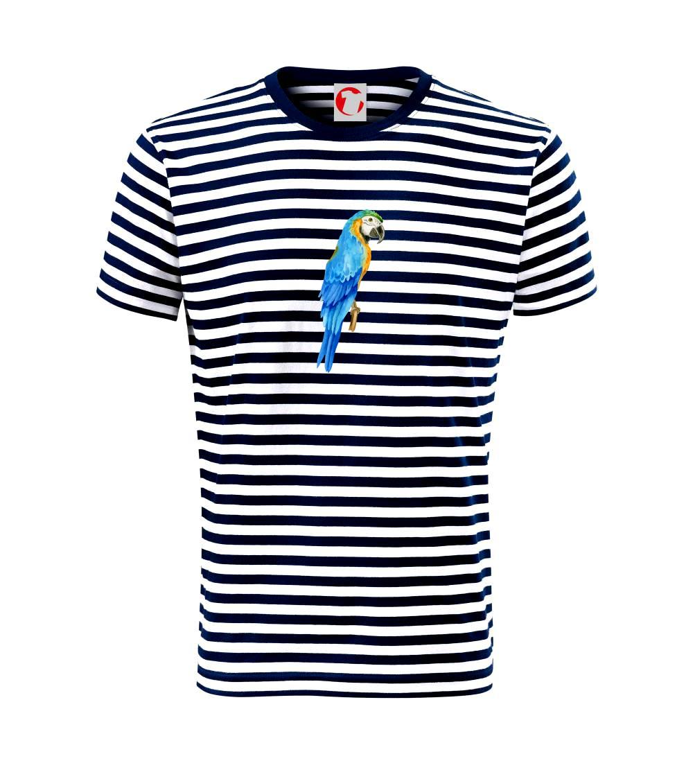 Ara modrá kreslená Ara modrá kreslená