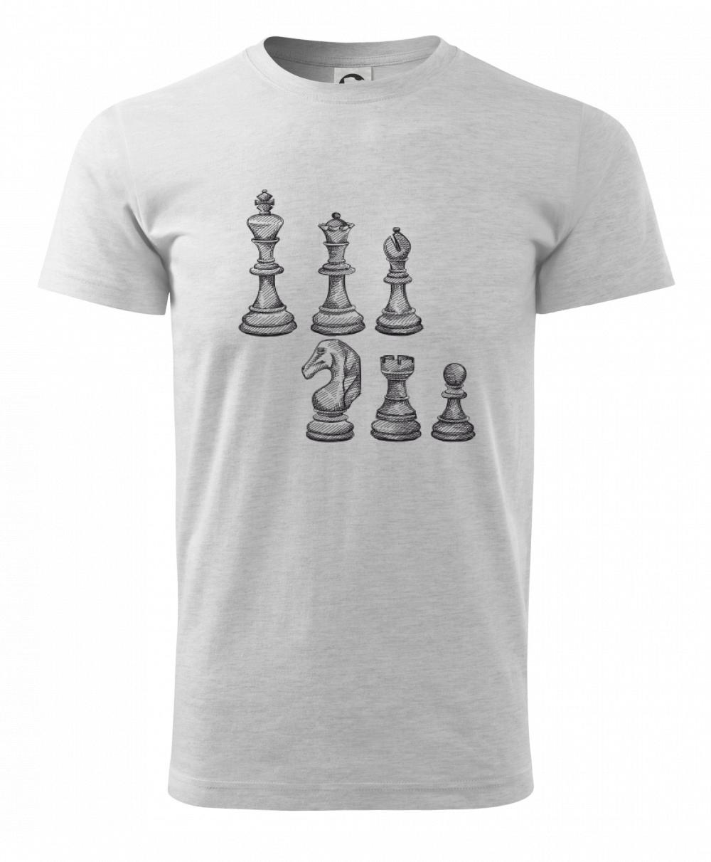 Šachové figúrky kreslené Šachové figúrky kreslené