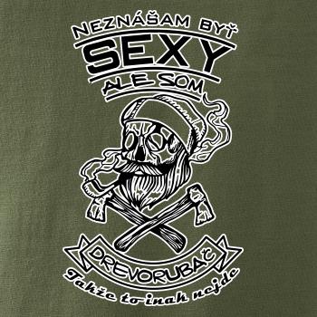 Neznášam byť sexy - drevorubač