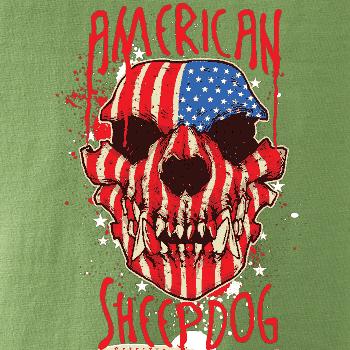 American Sheepdog - lebka