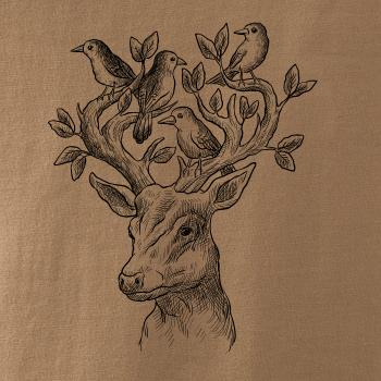 Jeleň ochranca prírody