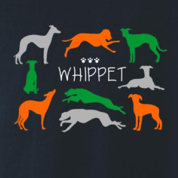 Whippet farebný Whippet farebný