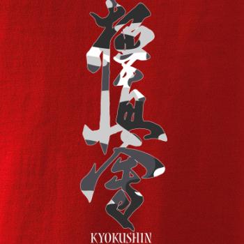 Kyokushin maskáčový nápis