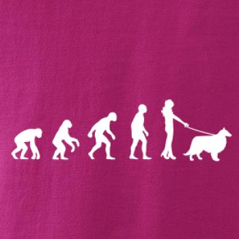 Evolúcia pes Šeltia (muž-žena)