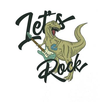Let's rock T-rex