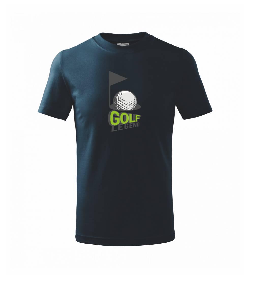 Tričká na golf - Golf legend - Tričko detské bavlnené