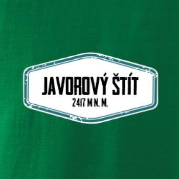 Hora Javorový štít