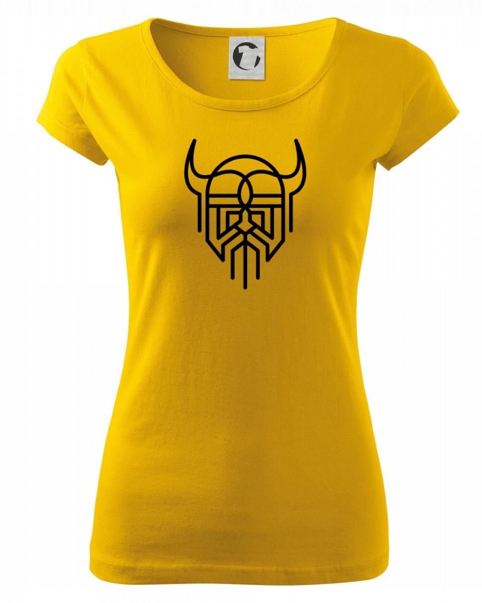 Grafické tričká - Viking logo - Dámske tričko Pure