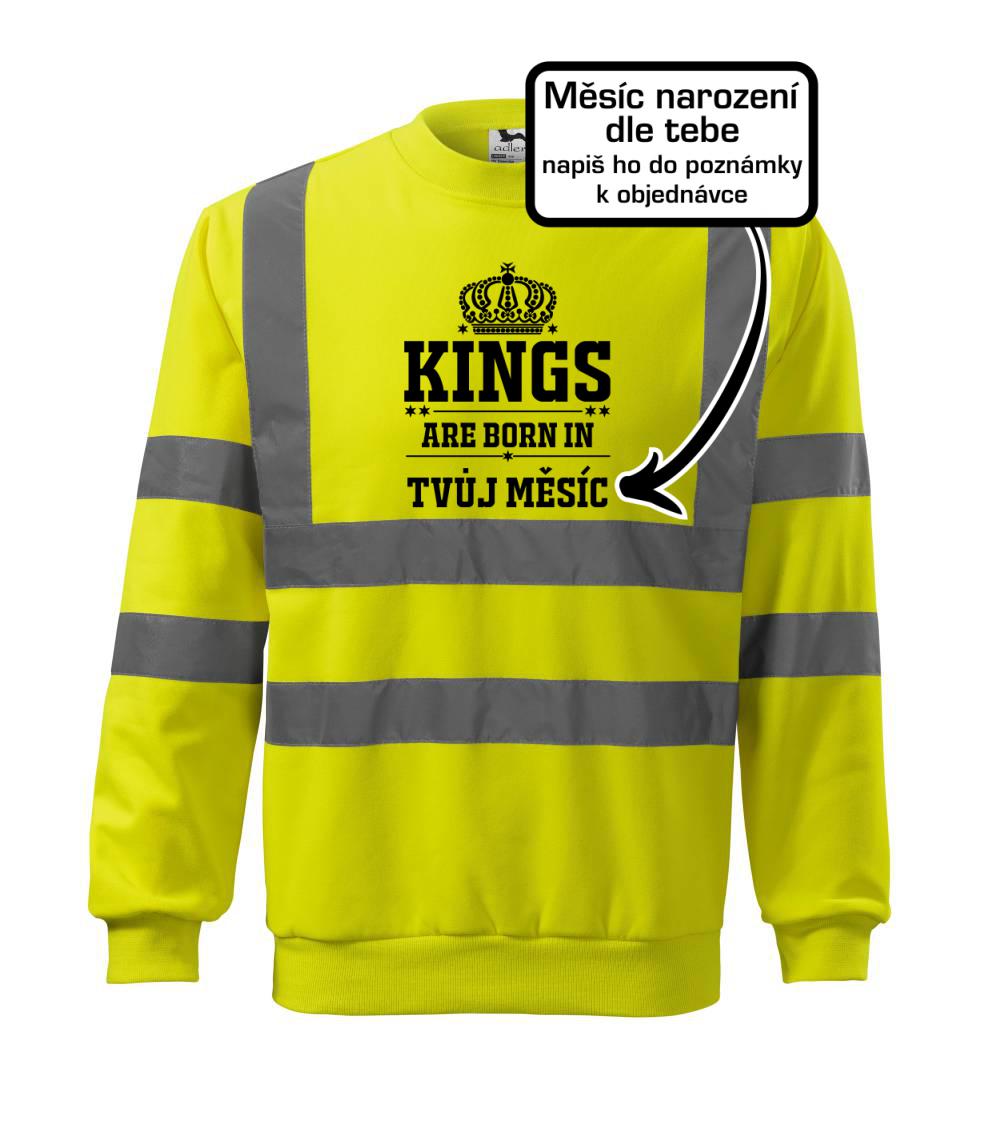 Kings are born in (vlastný nápis mesiac narodenia) Kings are born in (vlastný nápis mesiac narodenia)