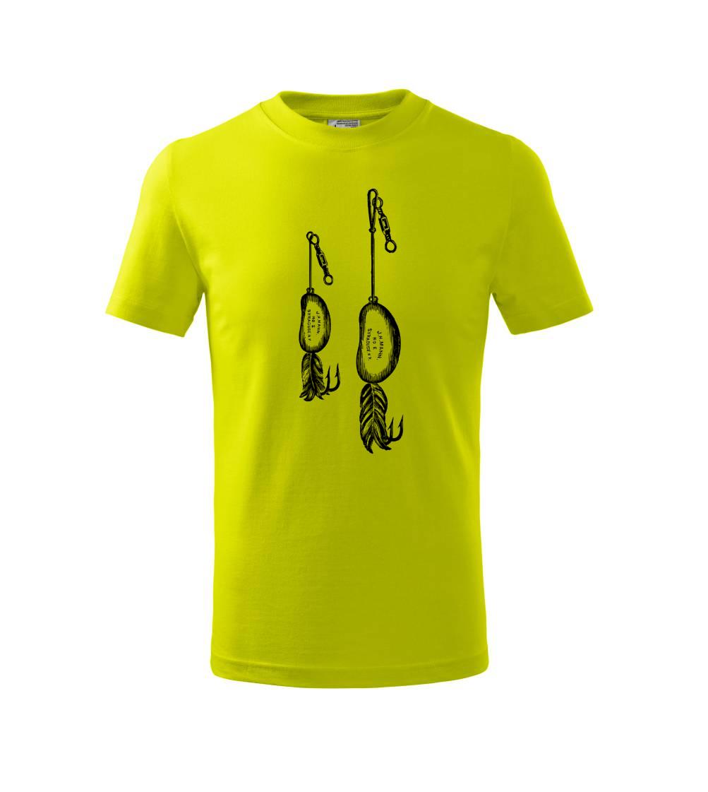 Kreslené dve návnady