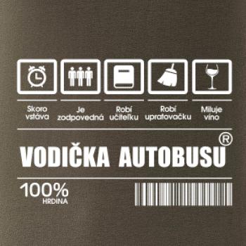 Čiarový kód - Vodič autobusu / Vodička autobusu