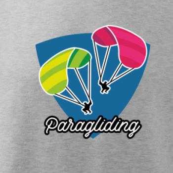 Paragliding dva padáky