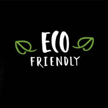 Eco friendly - nápis