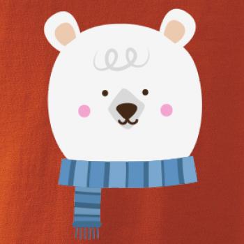 Medveď so šálom