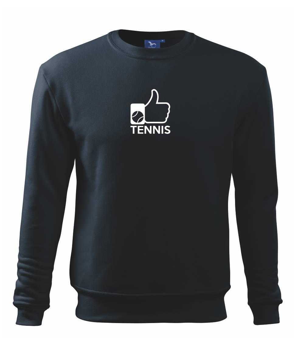 Tričká na tenis - Tenis palec - Mikina Essential detská