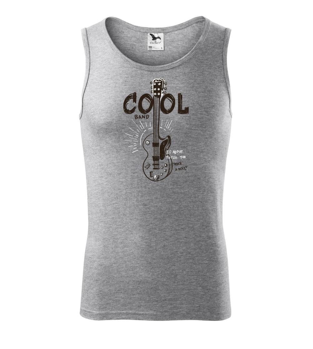 Hudobné tričká - Cool band gitara - Tielko pánske Core