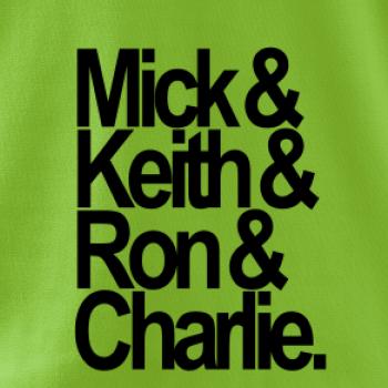 Mick Keith Ron Charlie