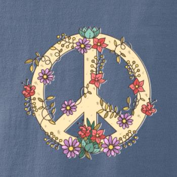 Peace symbol pieskový