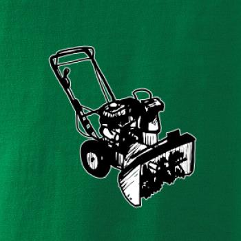 Sněhová fréza kresba