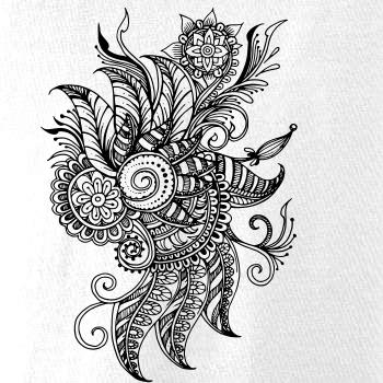 Tetovanie ornament kvet