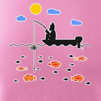 Rybár, ktorý má smolu na loďke