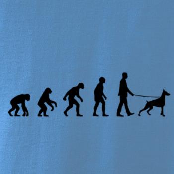 Evolúcia pes doberman (muž-žena)