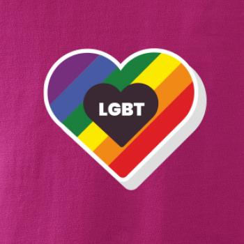 LGBT srdce dúhové LGBT srdce dúhové