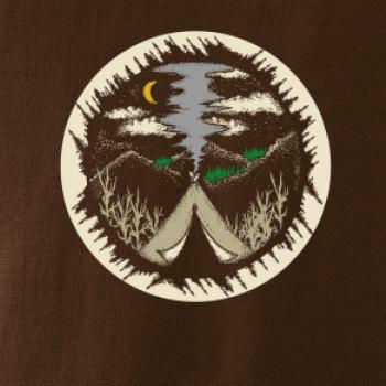 Indiánske teepee v kruhu