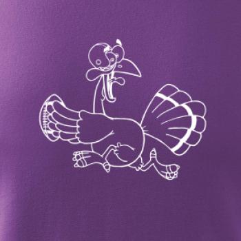 Vystrašená sliepka