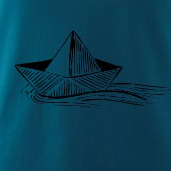 Letná romantika - papierová loďka