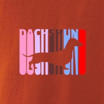 Jazvečík Roztečený nápis