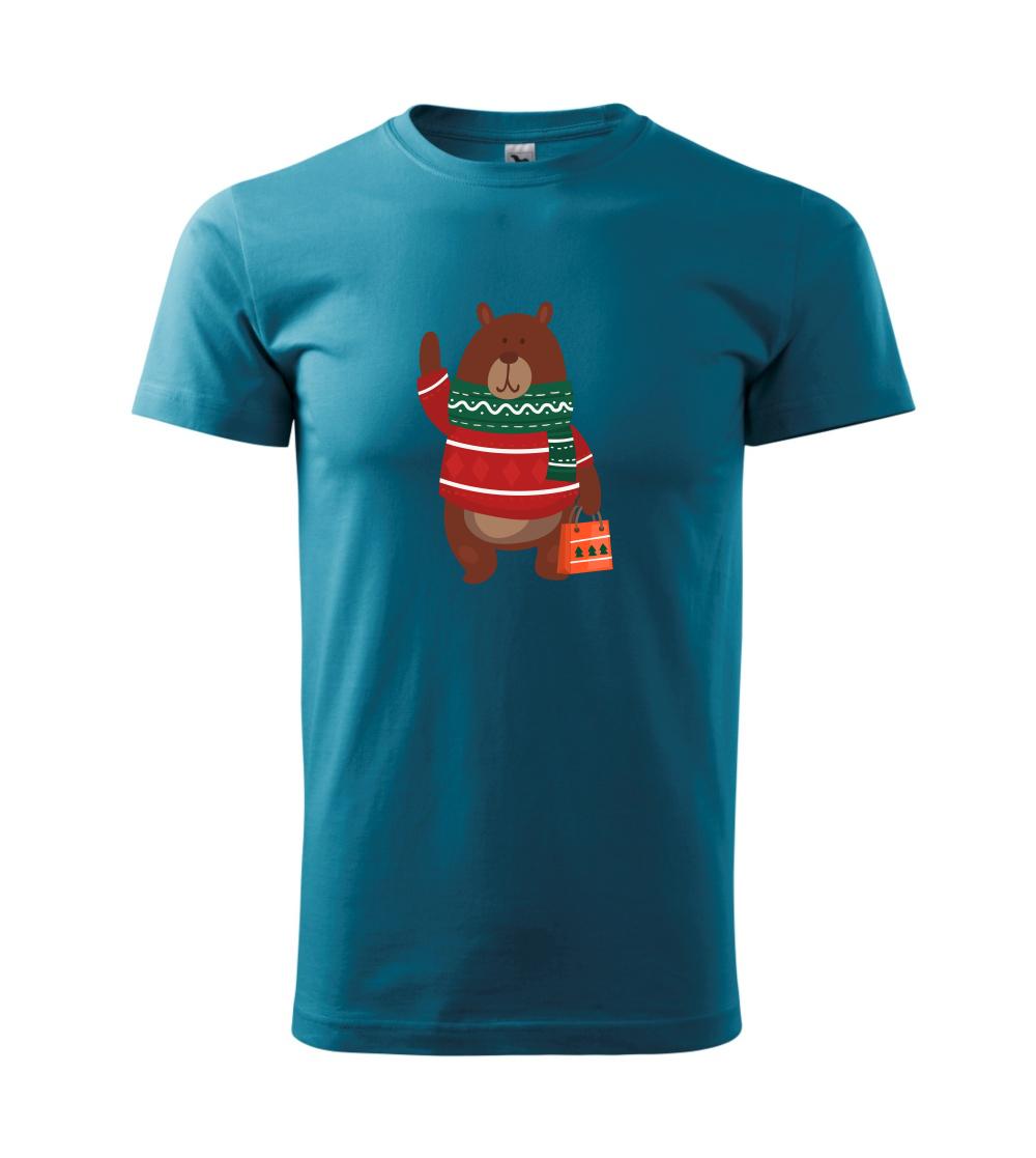 Medveď s darčekom Medveď s darčekom