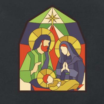 Vitráž - jasličky Vitráž - jasličky