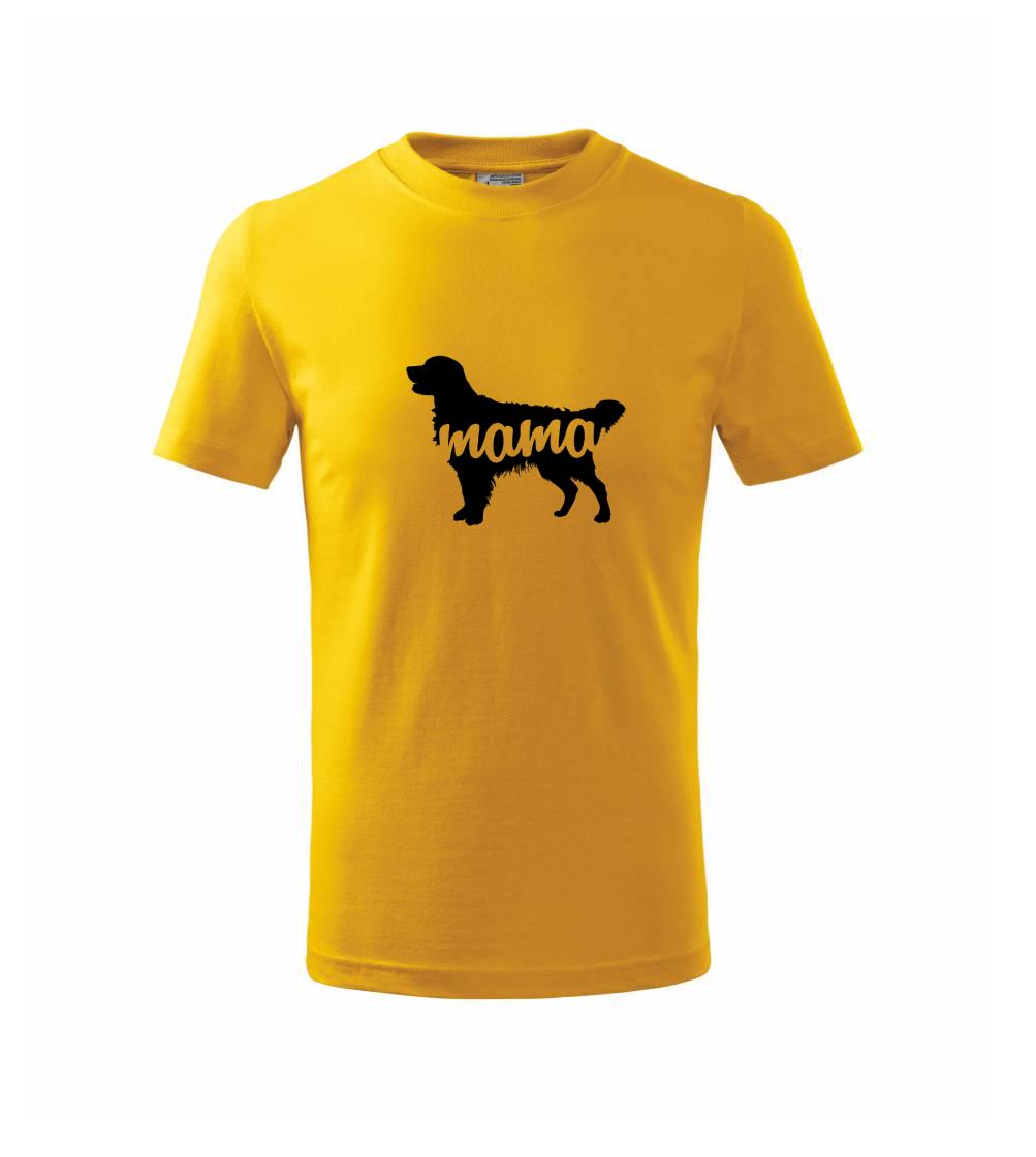Zlatý retriever mama obrys