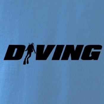 Diving nápis potápěč