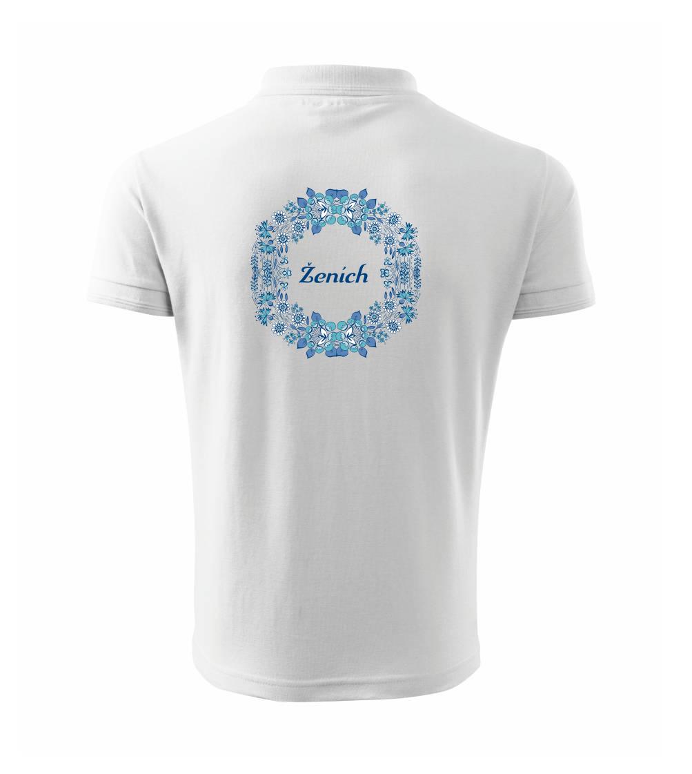 Ženích a nevesta - modrý venček (Pecka design) Ženích a nevesta - modrý venček (Pecka design)