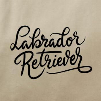 Labrador - nápis okrasný