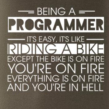 Being a programmer - bike Being a programmer - bike