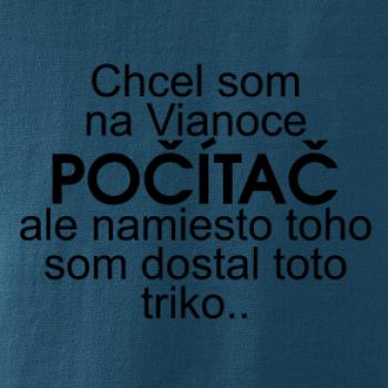Chcel som na Vianoce počítač