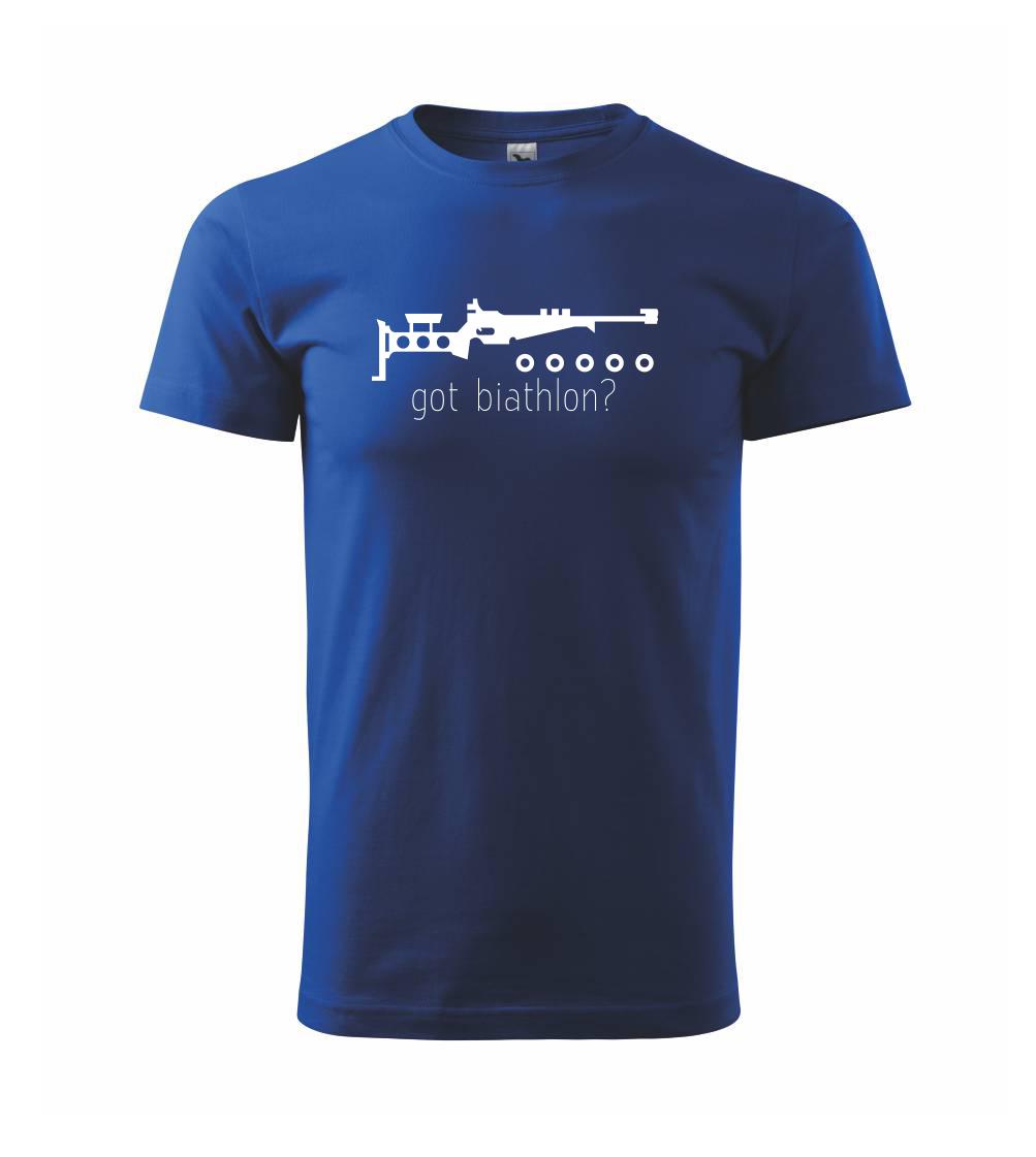 Lyže a Snowboard - Biathlon - Got biathlon - Tričko extra veľké  (5-8XL)