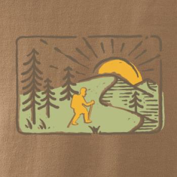 Nordic walking v prírode